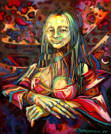 Dona Lisa Acrylic Canvas