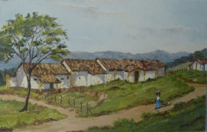 Fazenda São José Campinas Oil Canvas Landscaping