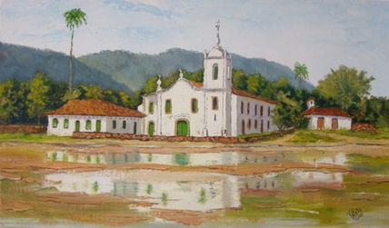 Maré baixa em Paraty