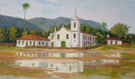 Maré baixa em Paraty