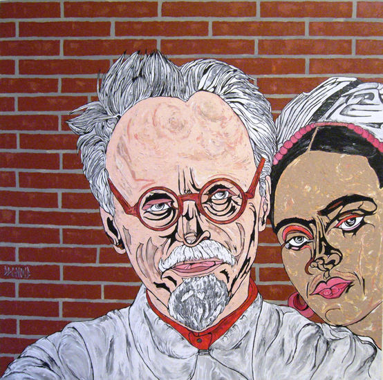 Amistad amorosa Acrylic Canvas Others