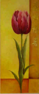 tulipan Óleo Lienzo Floral