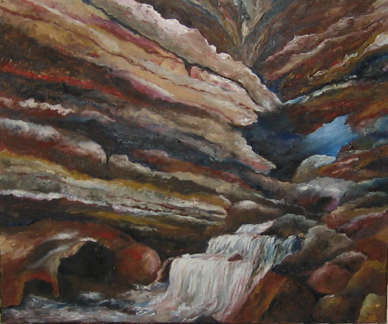 hurgando en otras cuevas Oil Canvas Others