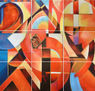 abstract oil painting