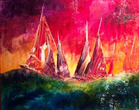 regata colorida
