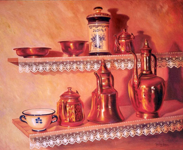 estante de cobre