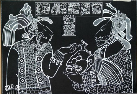 Mayan sorcerers in...