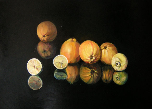 Oranges and lemons Oil Canvas Others