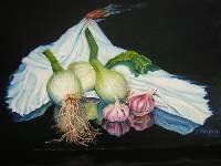 Garlics and onions