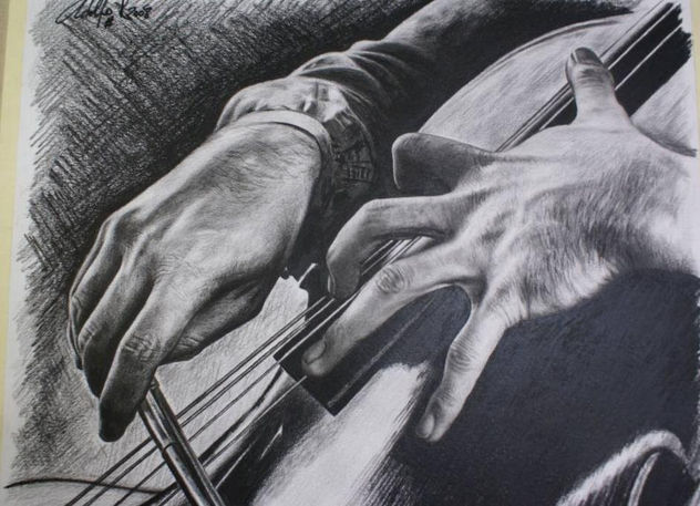Rostropovich´s hands.