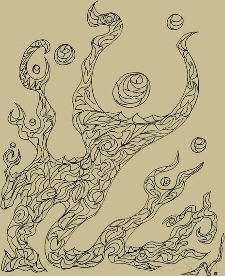 Abstract drawing -3