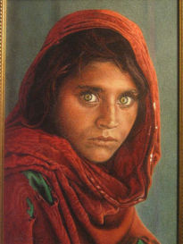 Afghan girl....