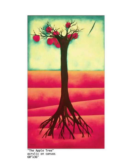 The Apple Tree Acrylic Canvas Others