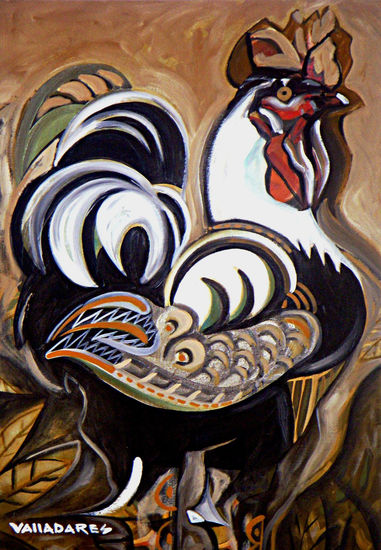 Baroque Oil Canvas Animals