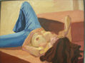 woman recline