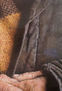 Russian peasant. National G.  Detail.