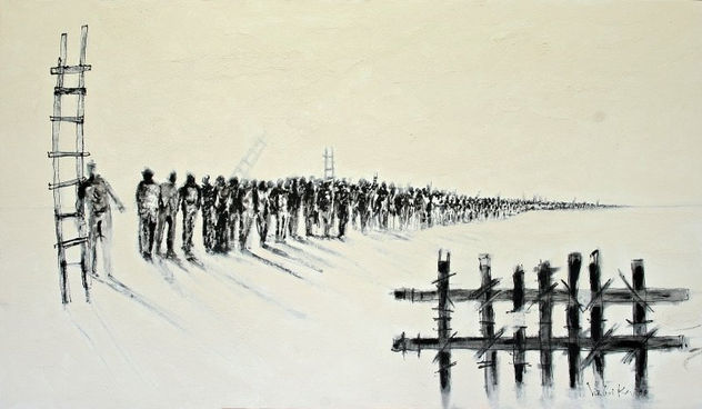 Multitudes y escaleras I