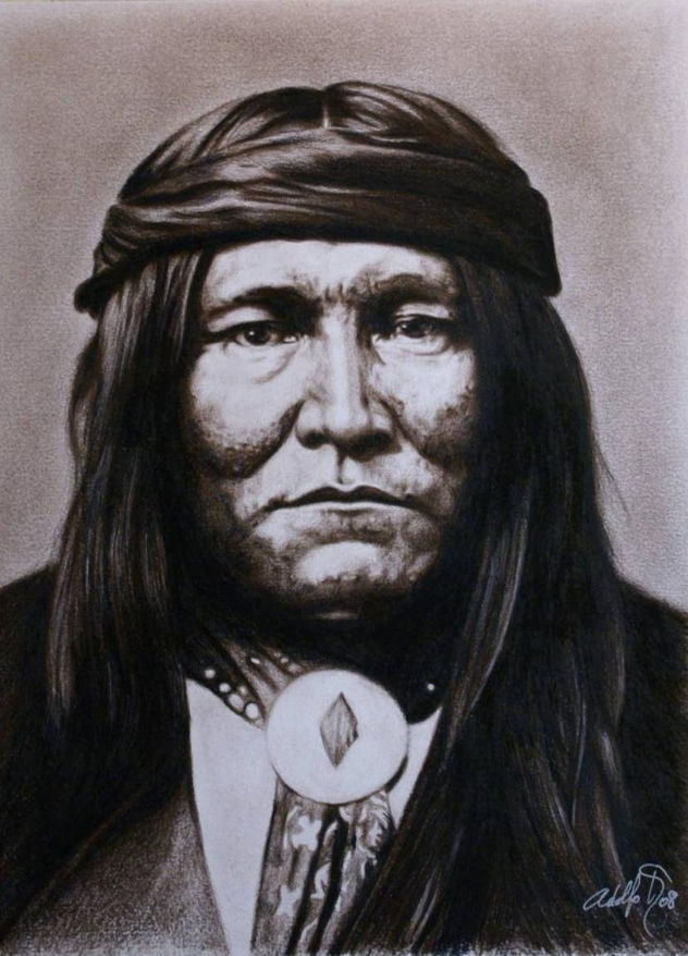 Chato. Apache mescalero.