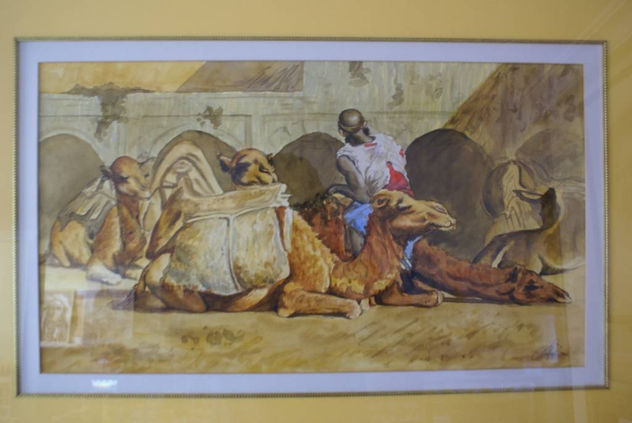 The camel man. Fortuny.
