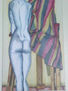 desnudo en acuarela ( wathercolors)