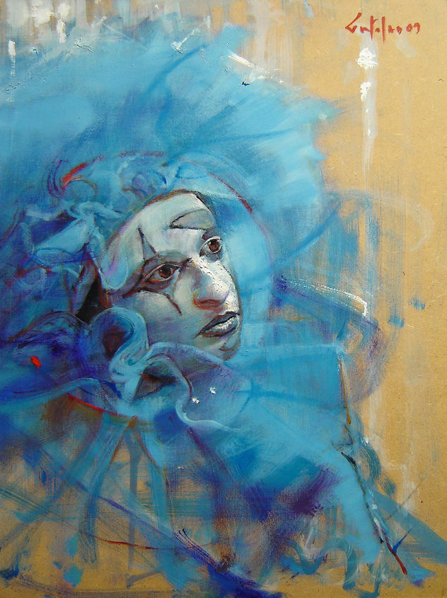 La Mascara Veneciana (Azul)