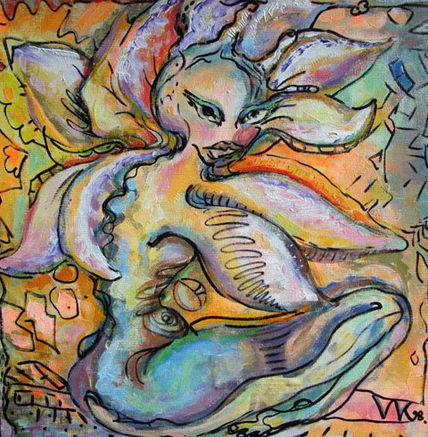 Flower-woman