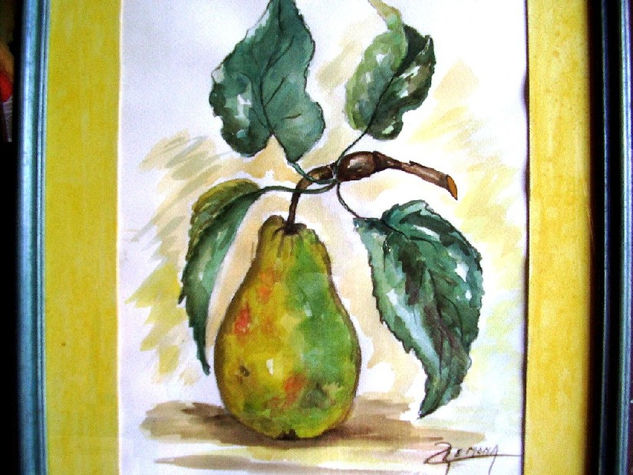 fruta Acuarela Papel Otros