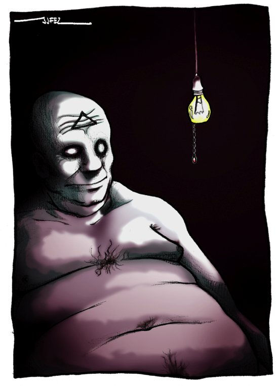 El extraterrestre obeso