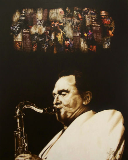 Jazz-Stan Getz22 Acrylic Canvas Others