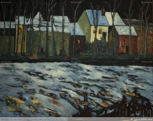 Winter Oil Canvas Others