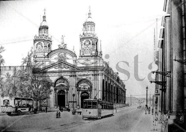 catedral de santiago Lápiz