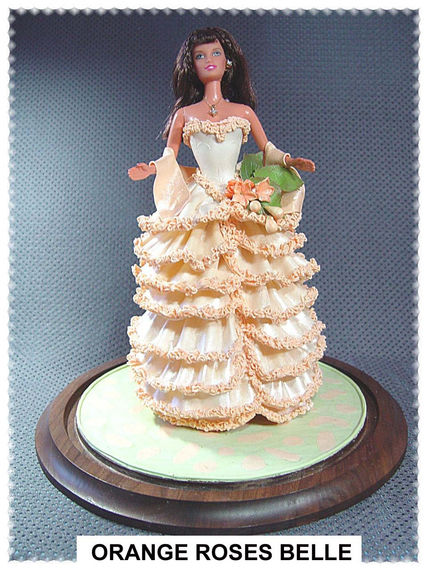 Orange roses belle
