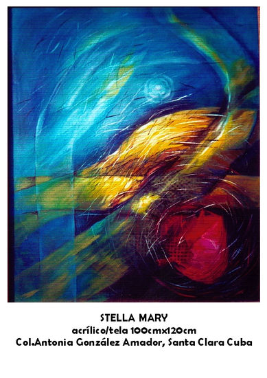 Stella Mary Oil Canvas Figure Painting