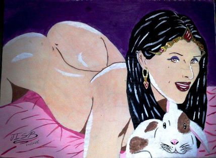 Princess and her bunny