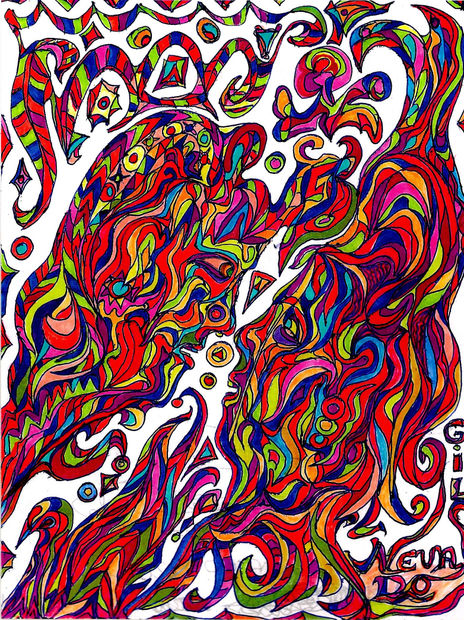 Abstract drawing --6