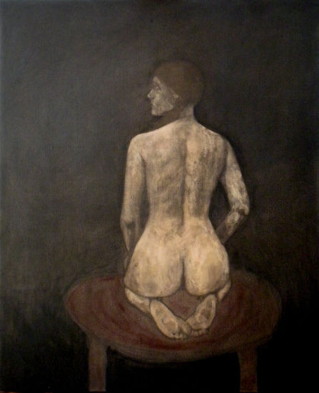 Girl in a table 