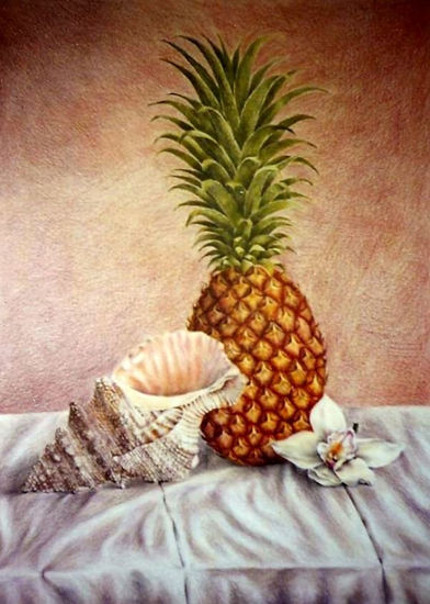 Still life with pinapple 