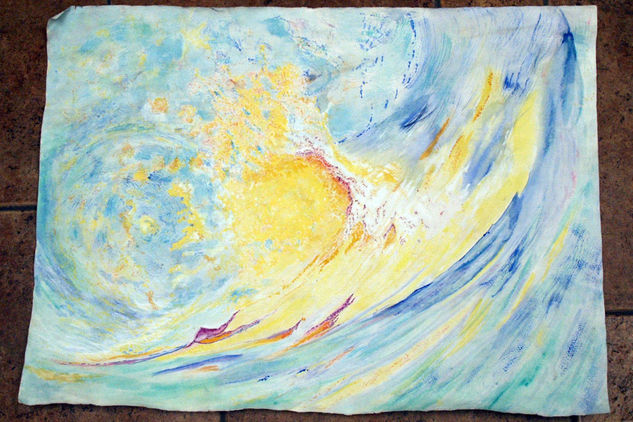 Wave of Light Oil Canvas Others