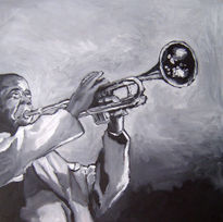 Louis Armstrong.