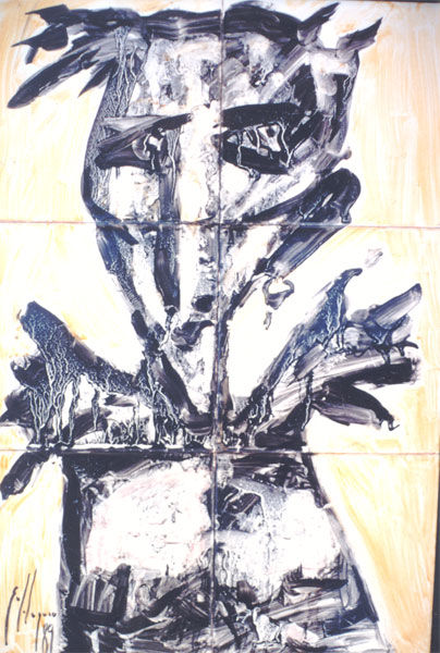 Personaje con pendiente