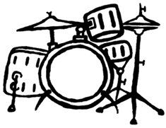 Jazz drum kit