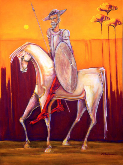 QUIJOTE Oil Canvas Others