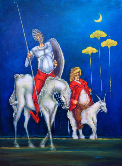 QUIJOTE Oil Canvas Others