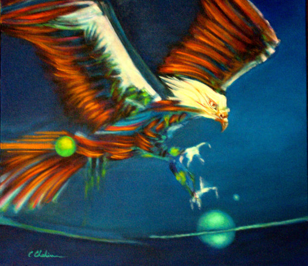 AGUILA Oil Canvas Others