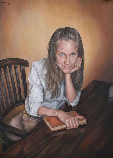 Fanna Oil Canvas Portrait