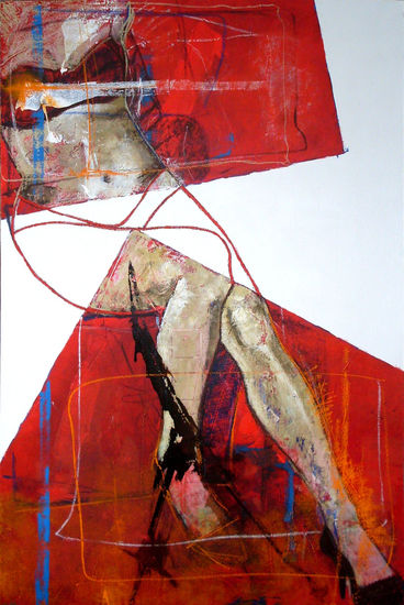 Seduction # 6 Mixed media Canvas Others