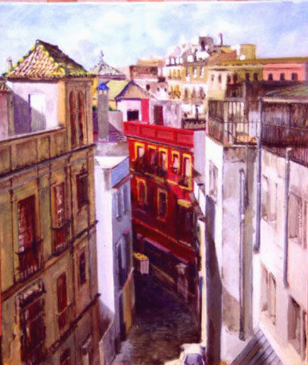 CALLEJÓN DESDE LA FACULTAD