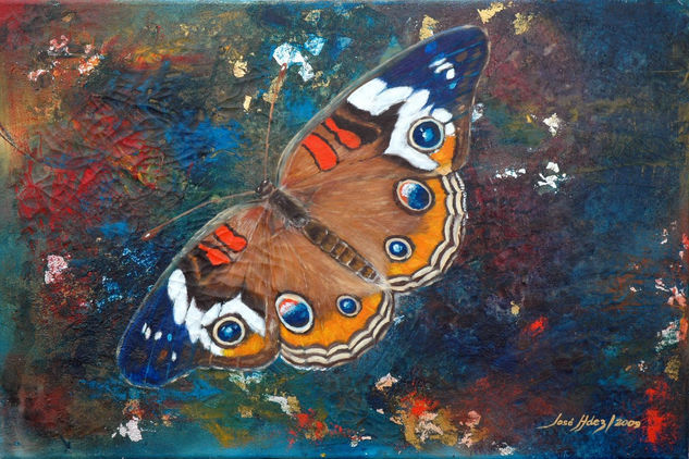 "Butterfly" Oil Canvas Others