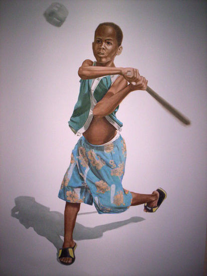 Batting Óleo Lienzo Otros