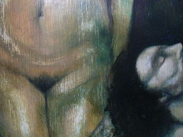 la piedad /detalle Pastel Canvas Others